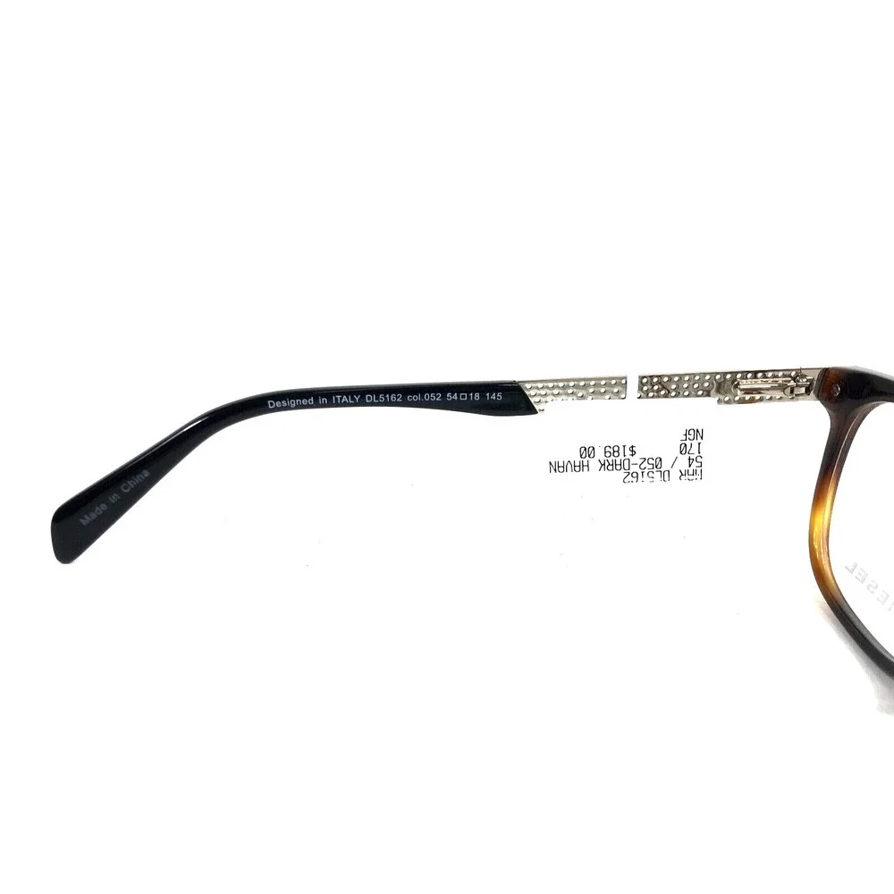 Diesel Eyeglasses Frames DL5162 col.052 Dark Havana Tortoise Oval 54-18-145